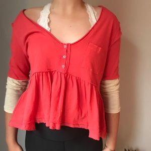 Free People long sleeve top